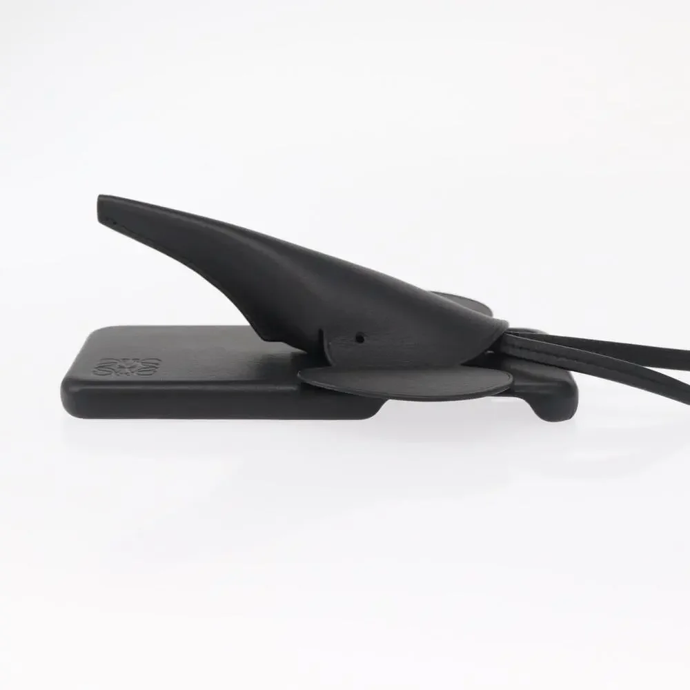 Loewe Leather Iphone Case Black